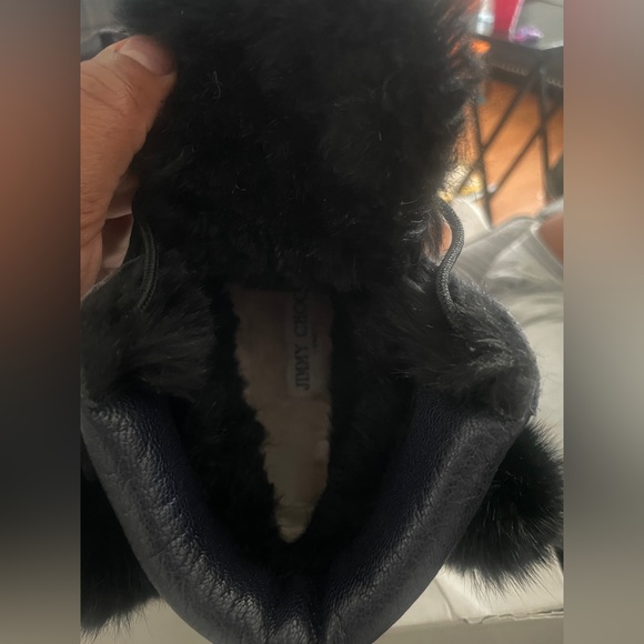 Jimmy Choo size 35 1/2 US 4 1/5 blue - Picture 5 of 6